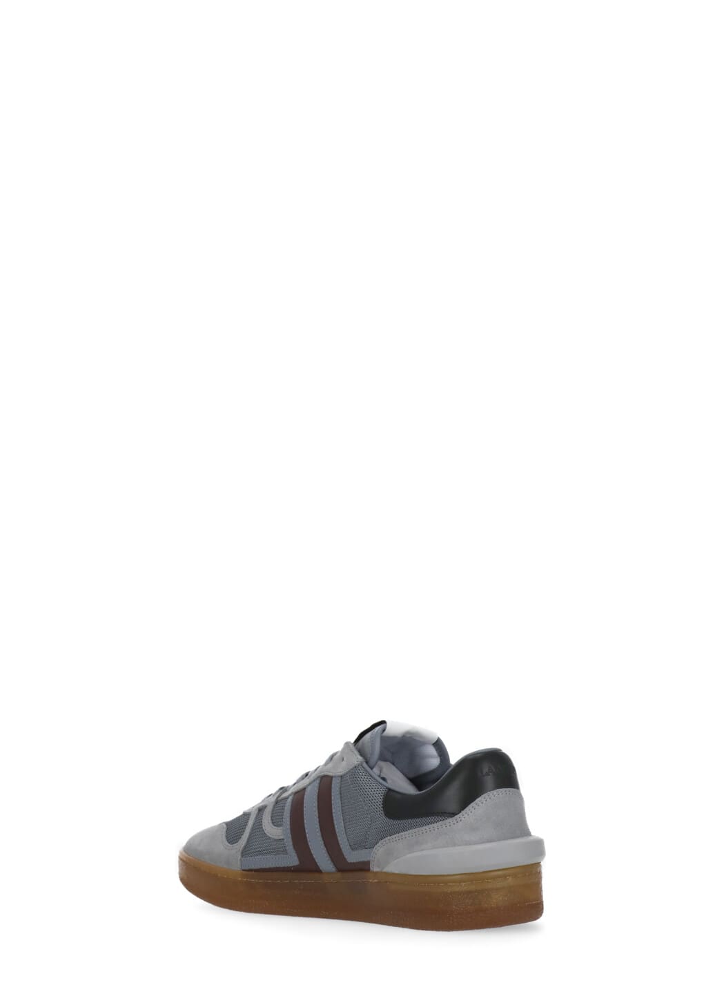 Shop Lanvin Clay Baskets Sneakers In Grey