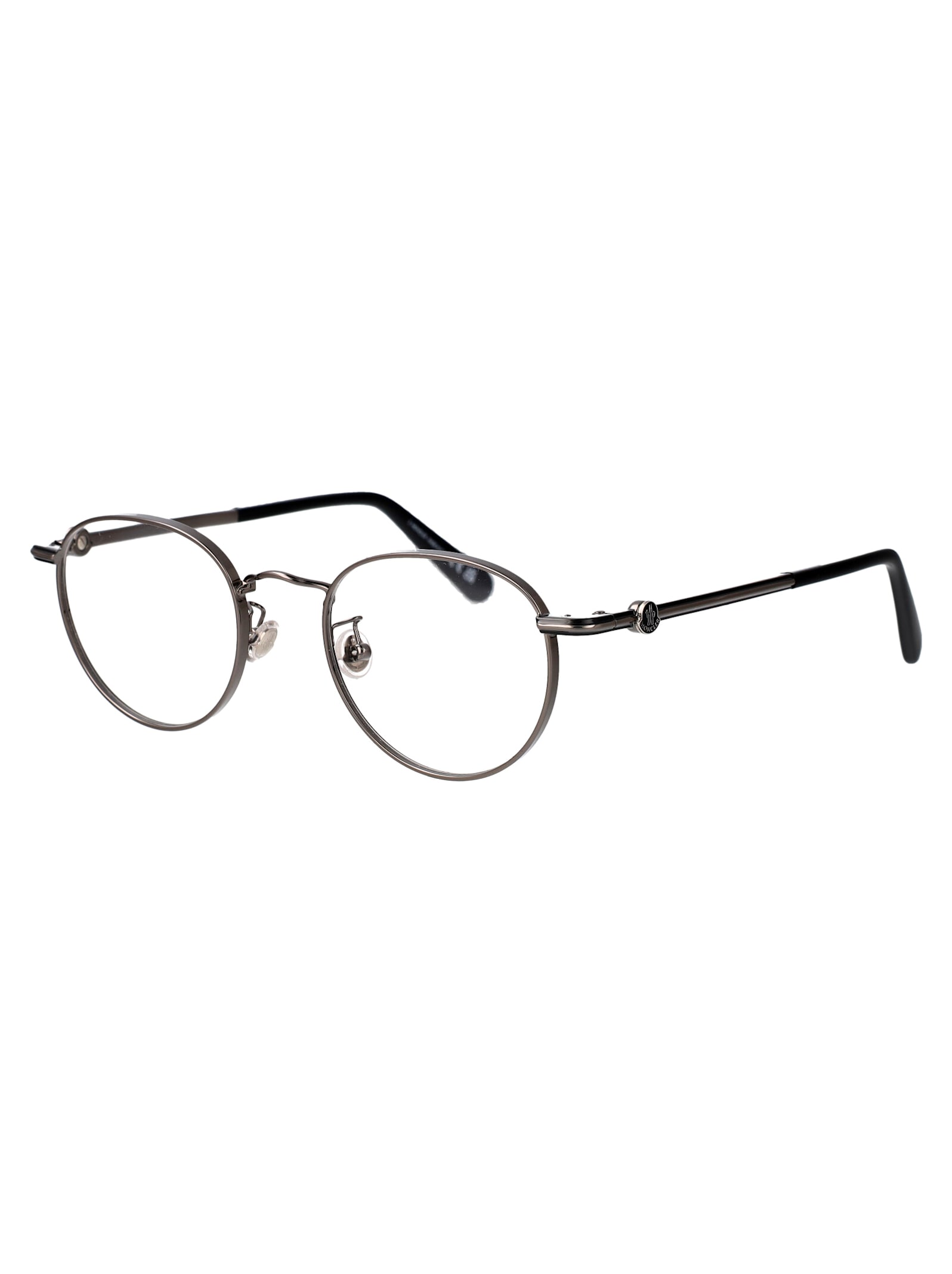 Shop Moncler Ml5204 Glasses In 008 Antracite Lucido