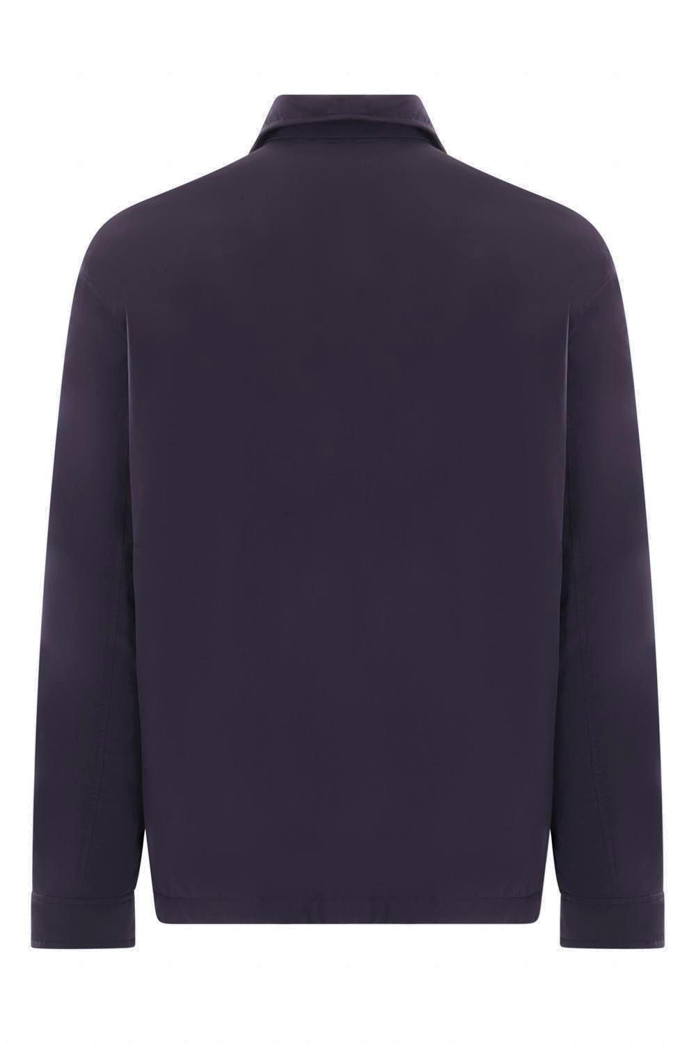 BRUNELLO CUCINELLI WATER-RESISTANT SHIRT-STYLE PADDED JACKET