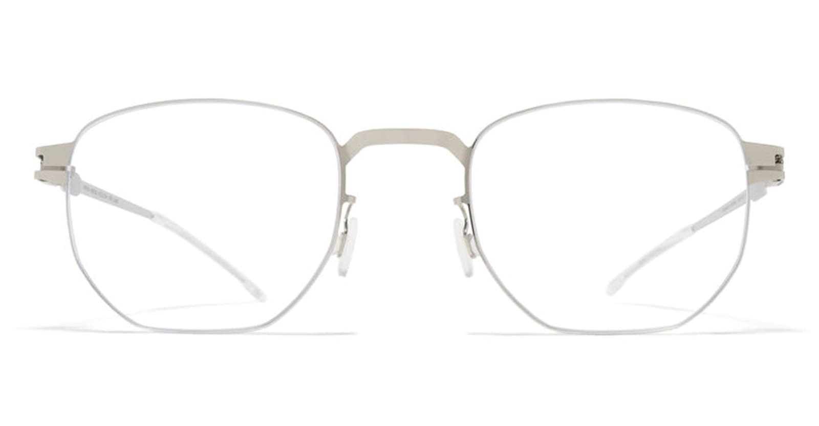 Mykita Roscoe - Cashmere Silver / Shiny Silver Rx Glasses In Blue