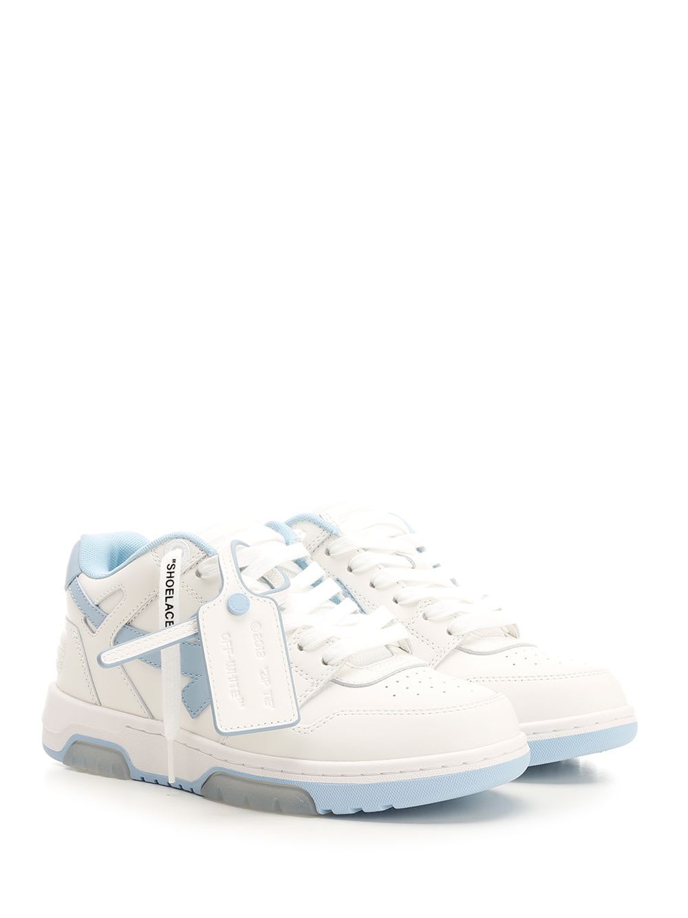 Off-white Out Of Office Sneakers In White Light Blue