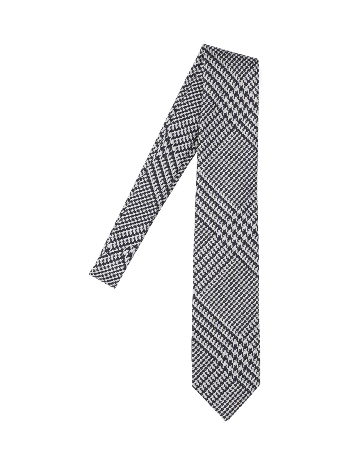 Tom Ford Silk Tie In Black