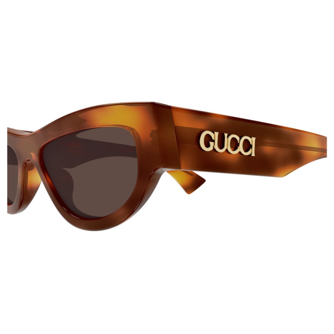 Gucci Gg1834s002 Havana Havana Brown In Brown