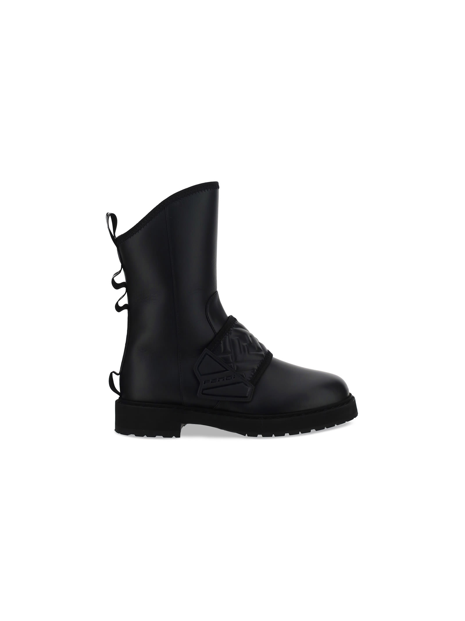 Buy Fendi Biker Boots online, shop Fendi shoes with free shipping