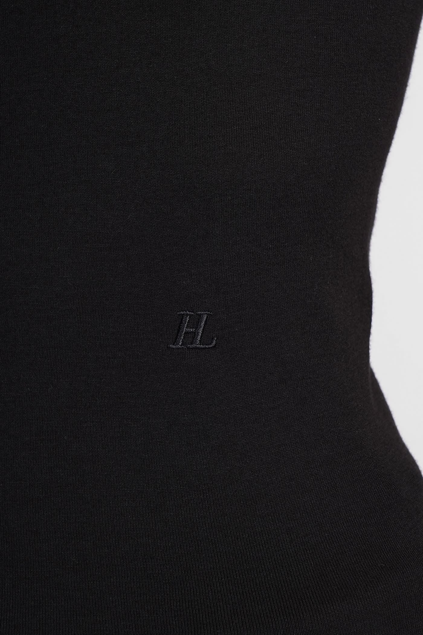 Helmut Lang Topwear In Black Wool And Polyester In Black