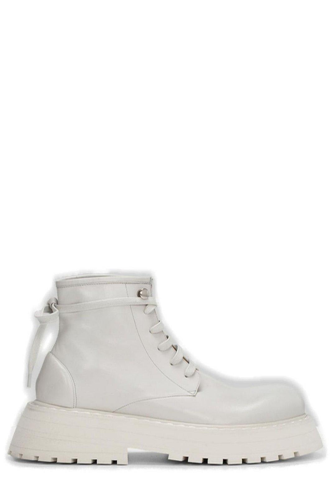 MARSÈLL MICARRO LACE-UP ANKLE BOOTS
