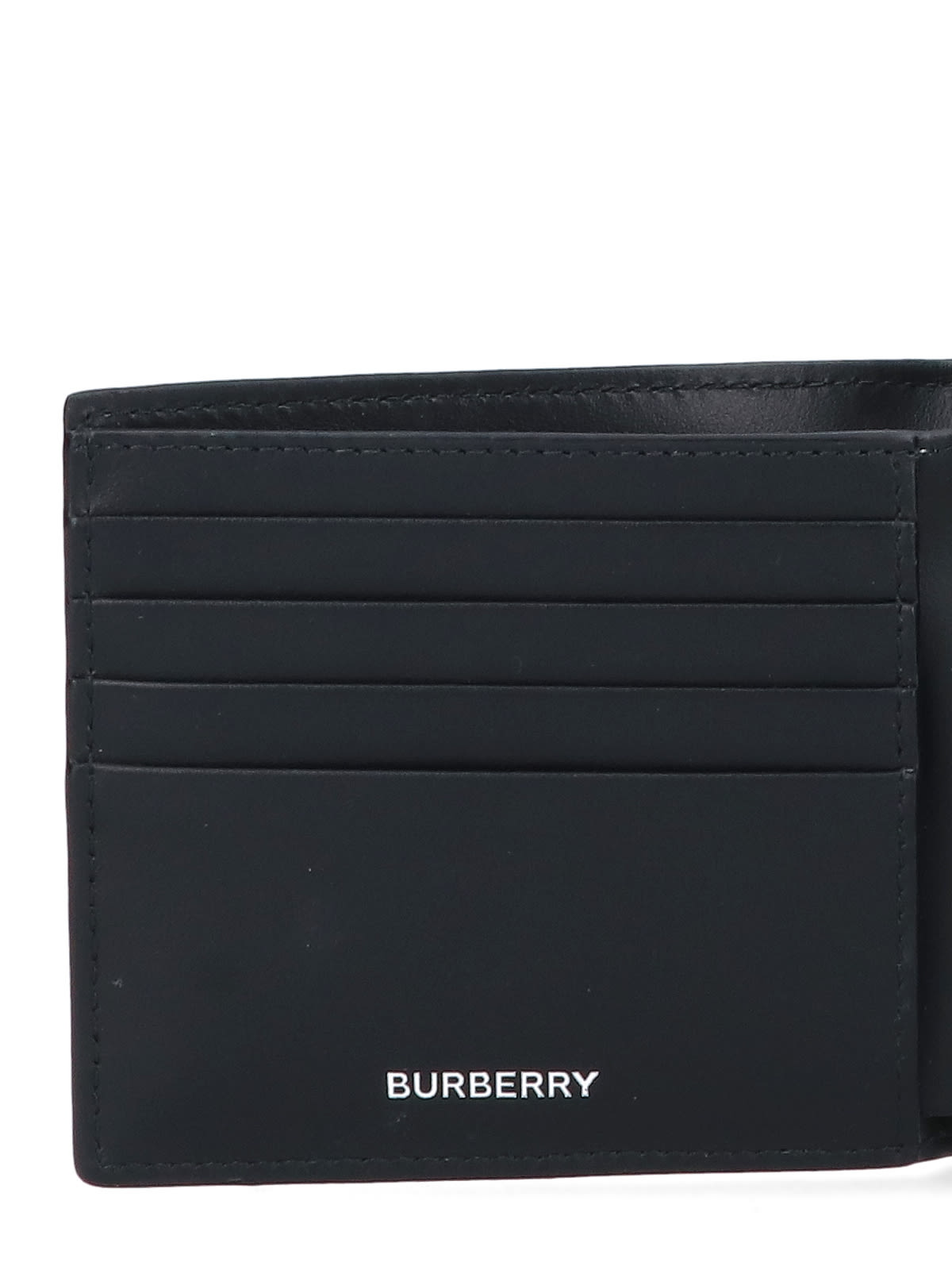 Shop Burberry Vintage Check Wallet In Beige