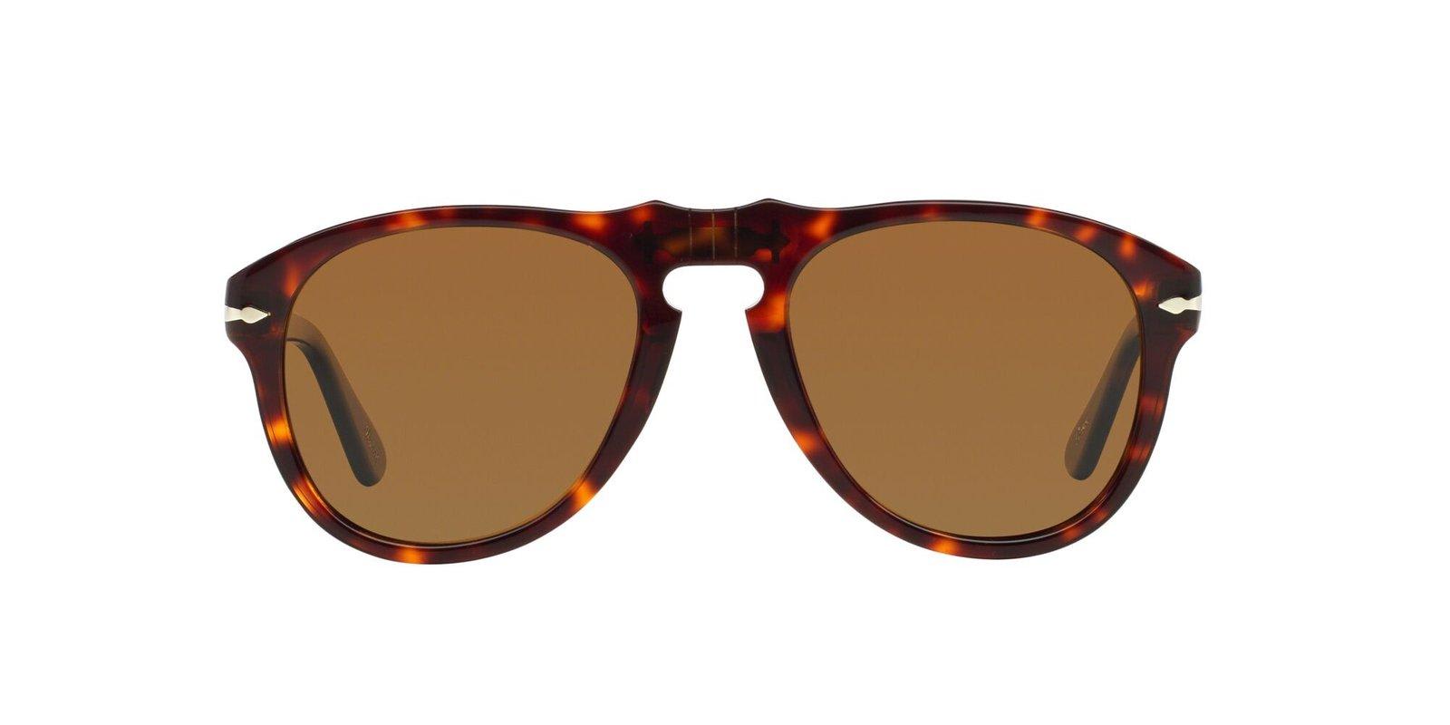 Shop Persol Oval Frame Sunglasses In 24/57