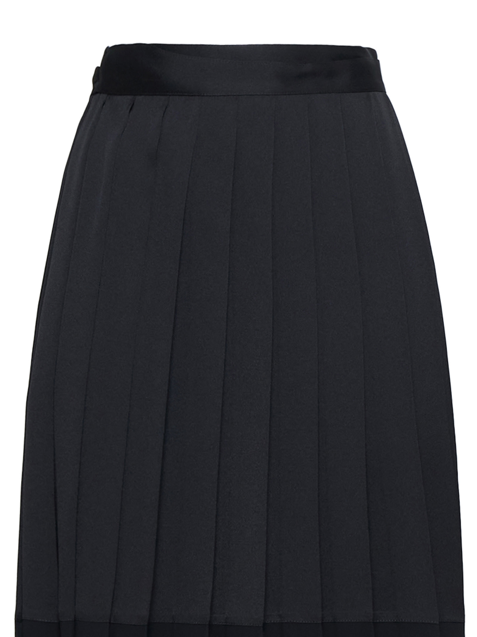 Shop Fabiana Filippi Skirt In Black