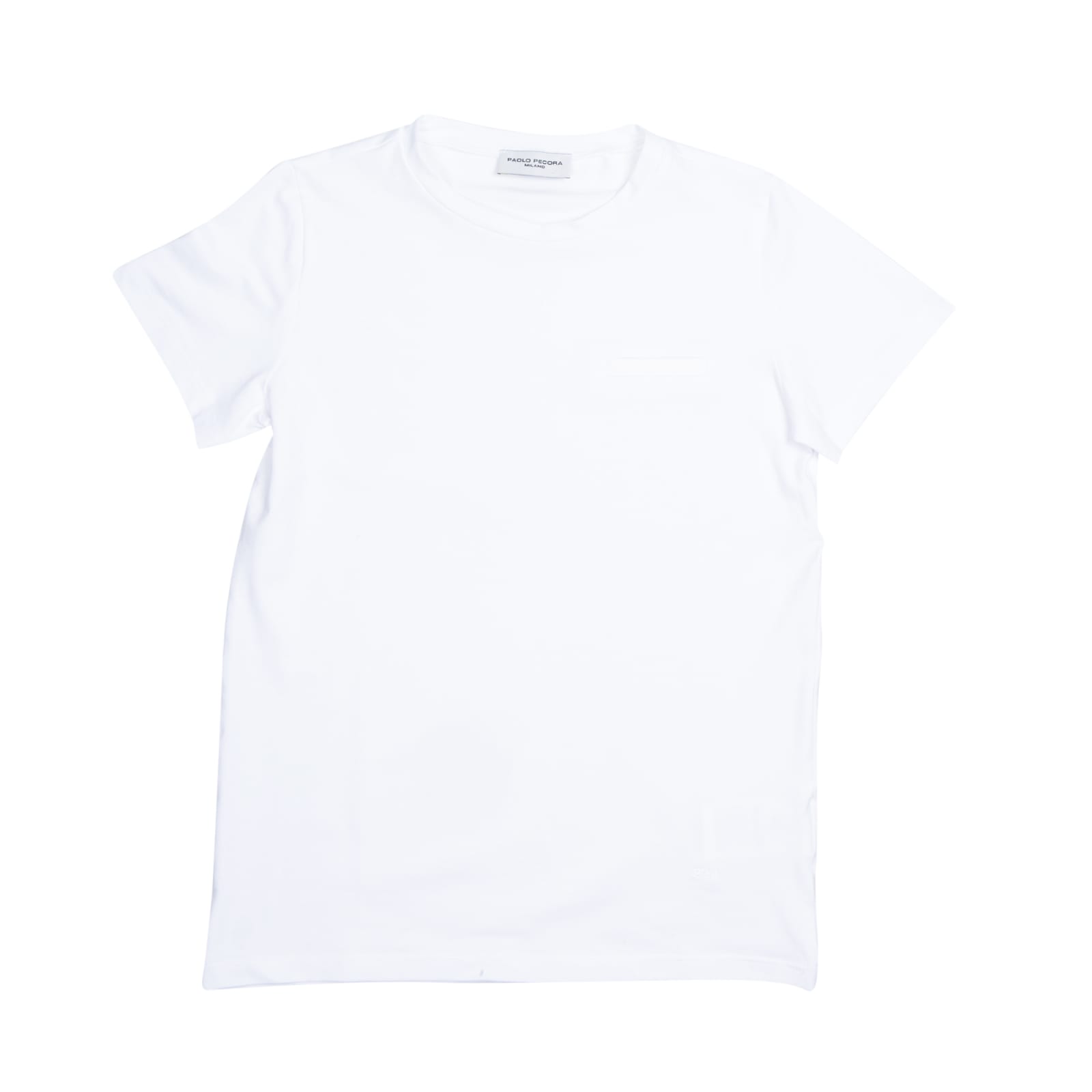Paolo Pecora Kids' T-shirt In Bianco