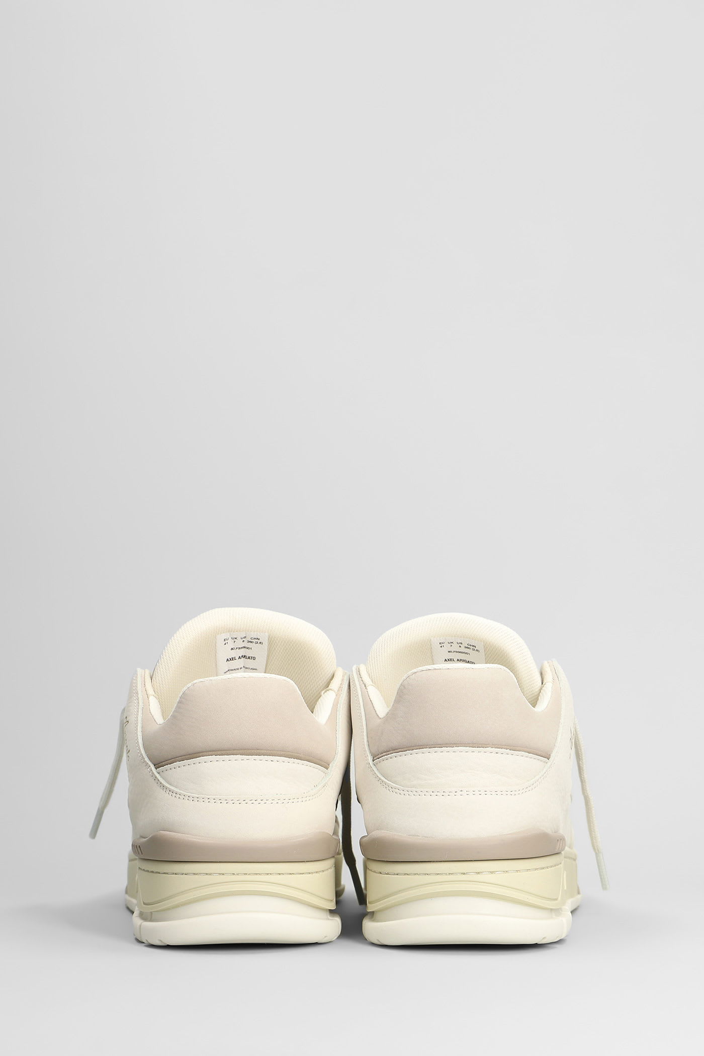 Axel Arigato Area Lo Sneaker Sneakers In Taupe Leather In Brown