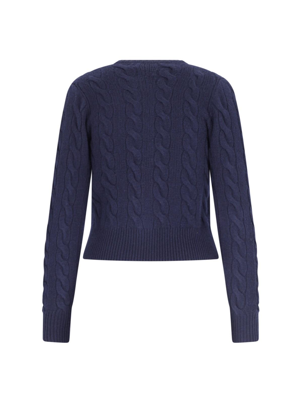 Shop Ralph Lauren Woven Sweater In Rosette Heather 24