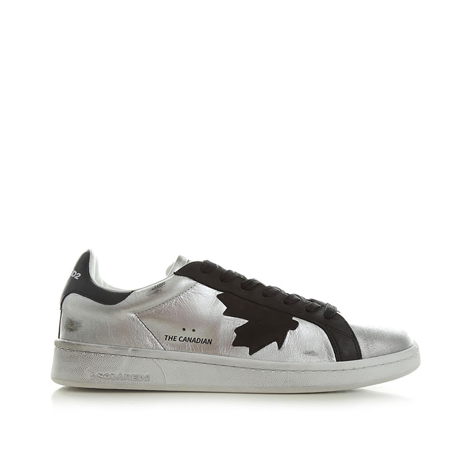 DSQUARED2 PRINTED LEATHER trainers