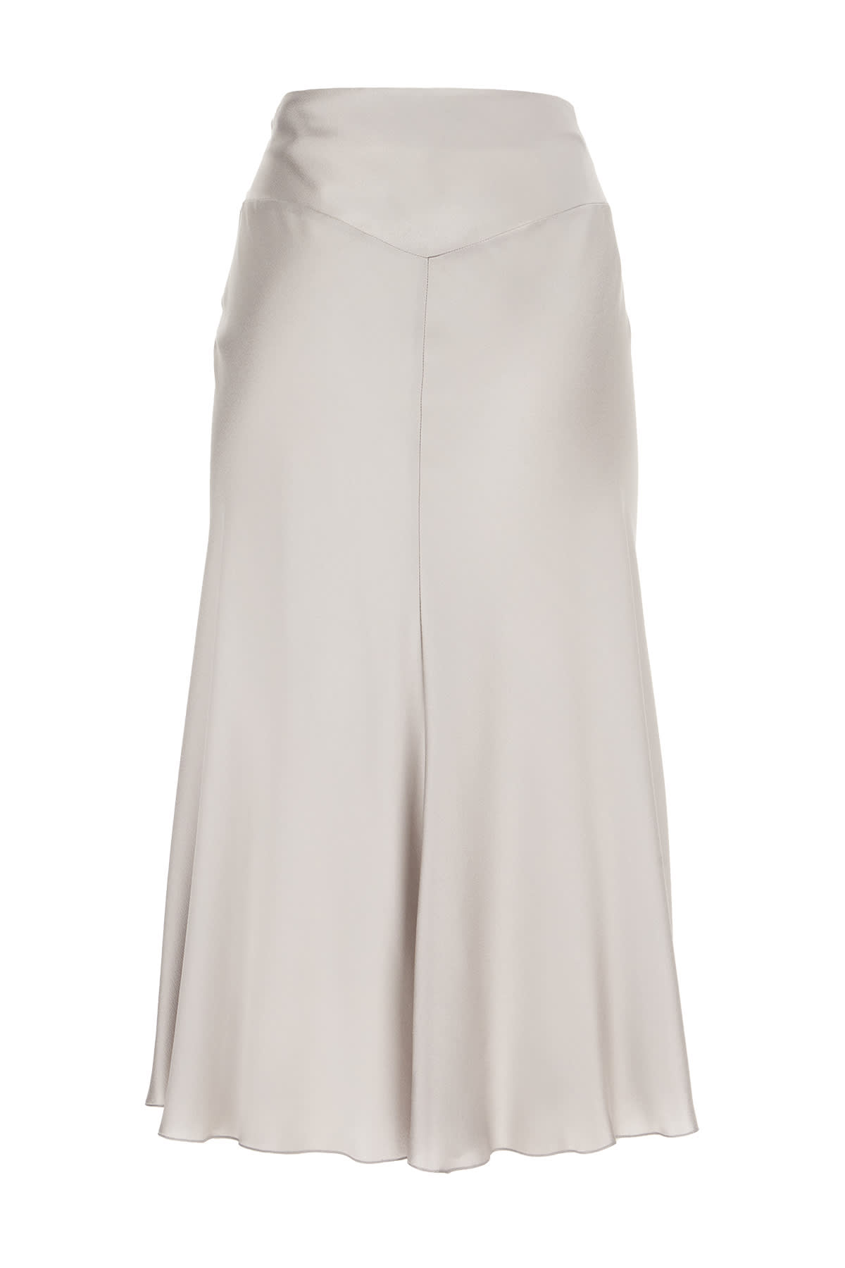 Shop Alberta Ferretti Gonne In Grigio