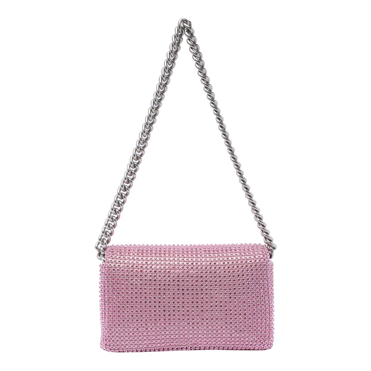 Shop Marc Jacobs The Mini Shoulder Bag In Petal Pink