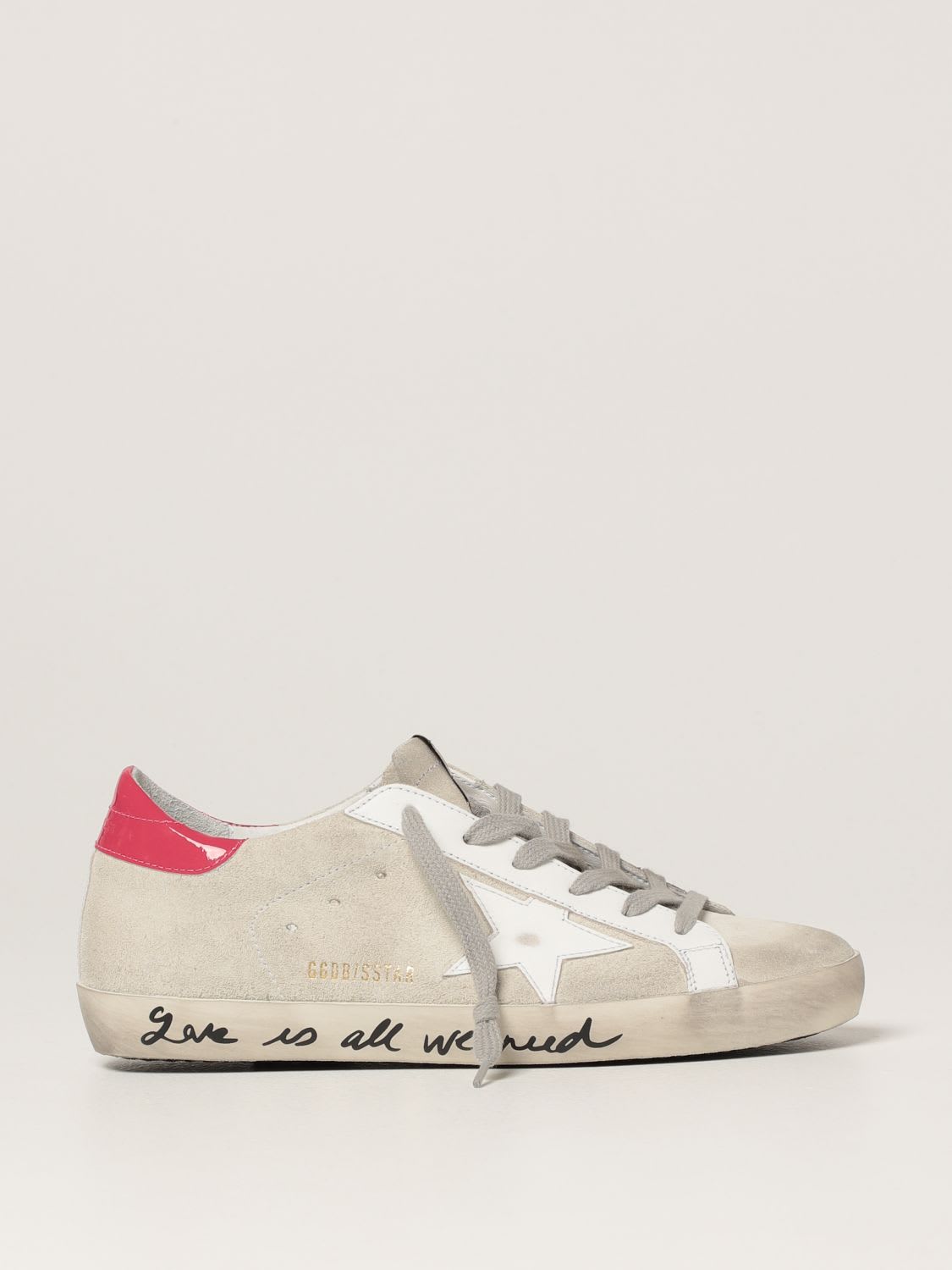 Buy Golden Goose Sneakers Superstar Classic Golden Goose Sneakers In Suede online, shop Golden Goose shoes with free shipping