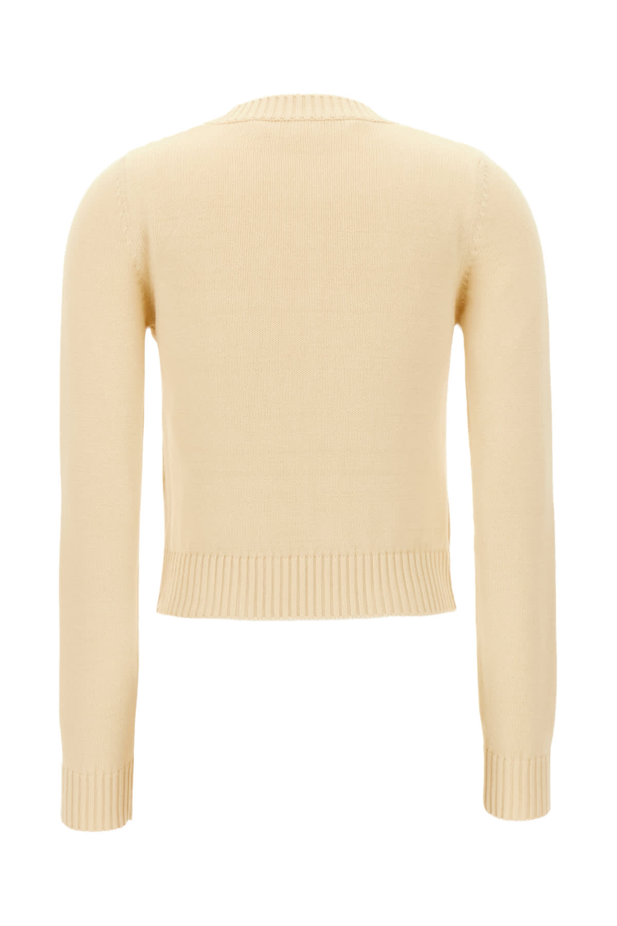 Shop Palm Angels Sand Cotton Sweater In 0310