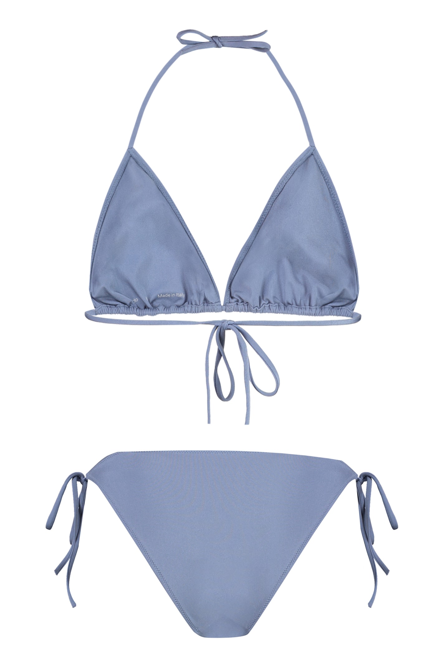 Shop Lido Venti Triangle Bra Bikini In Blue