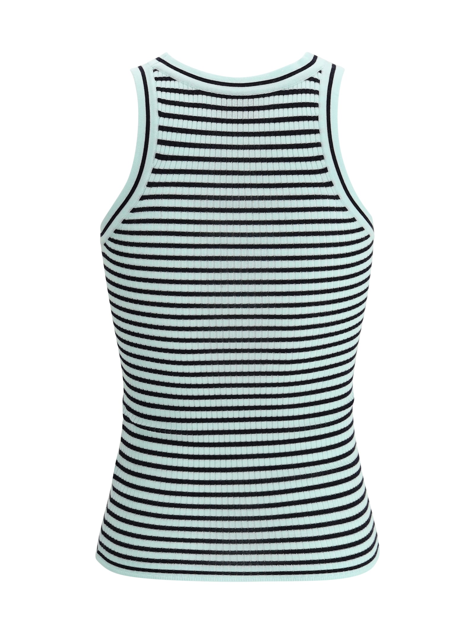 Shop Forte Forte Striped Tank Top In Abisso