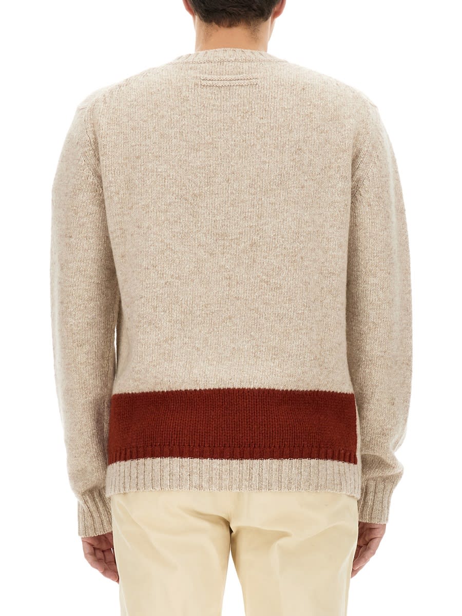 Shop Zegna Cashmere Sweater In White