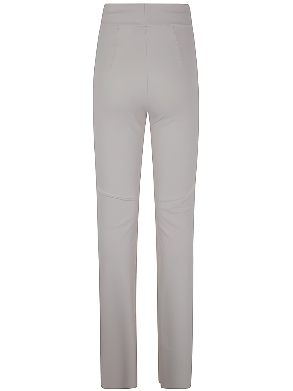 Shop La Petit Robe Di Chiara Boni Venusette Hw Trousers Jersey In Winter White