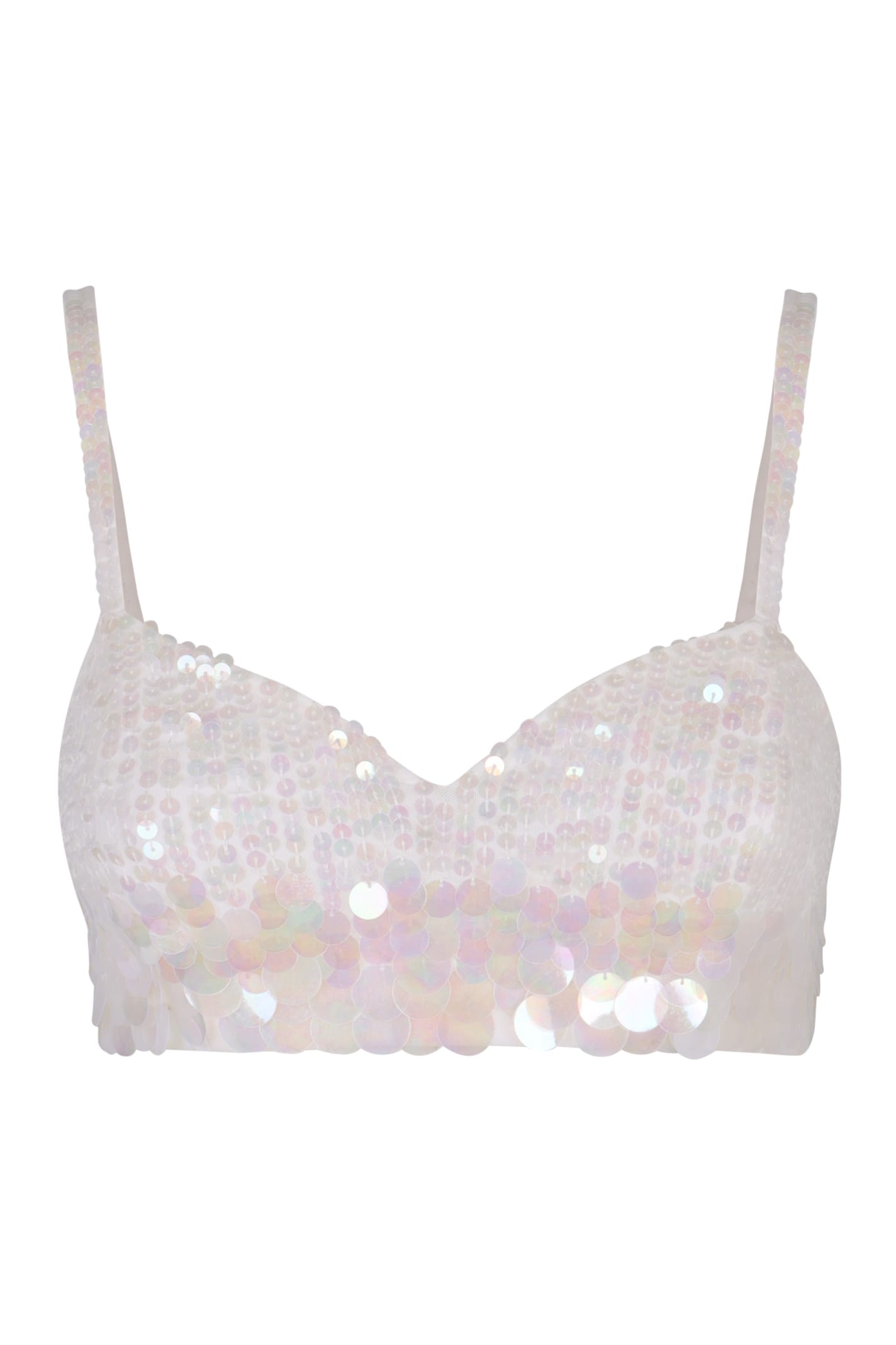 Parosh Sequin Top