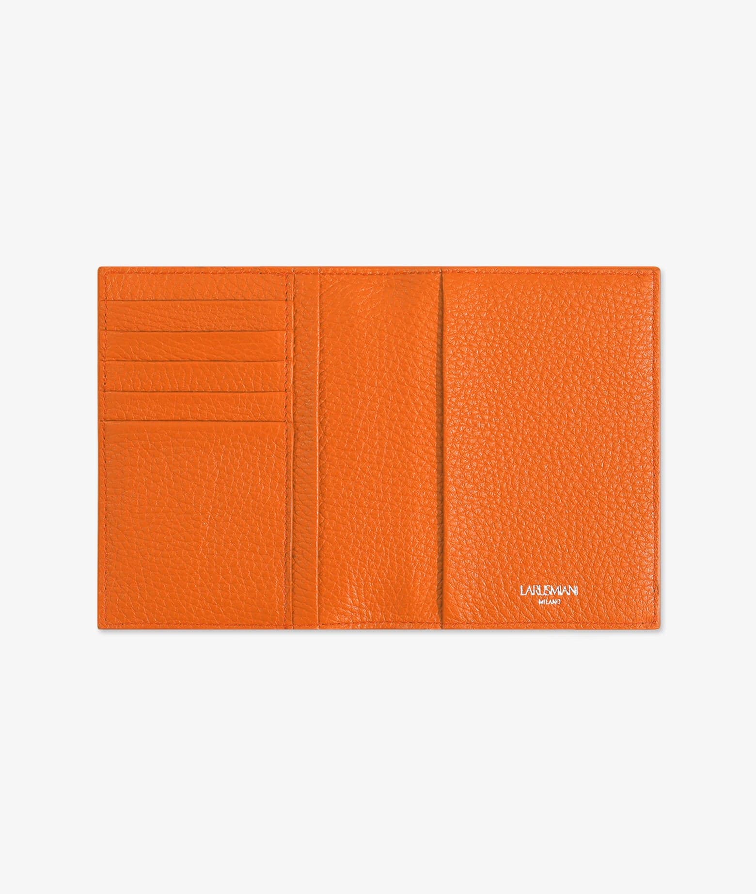 Shop Larusmiani Passport Cover Fiumicino Accessory In Orange