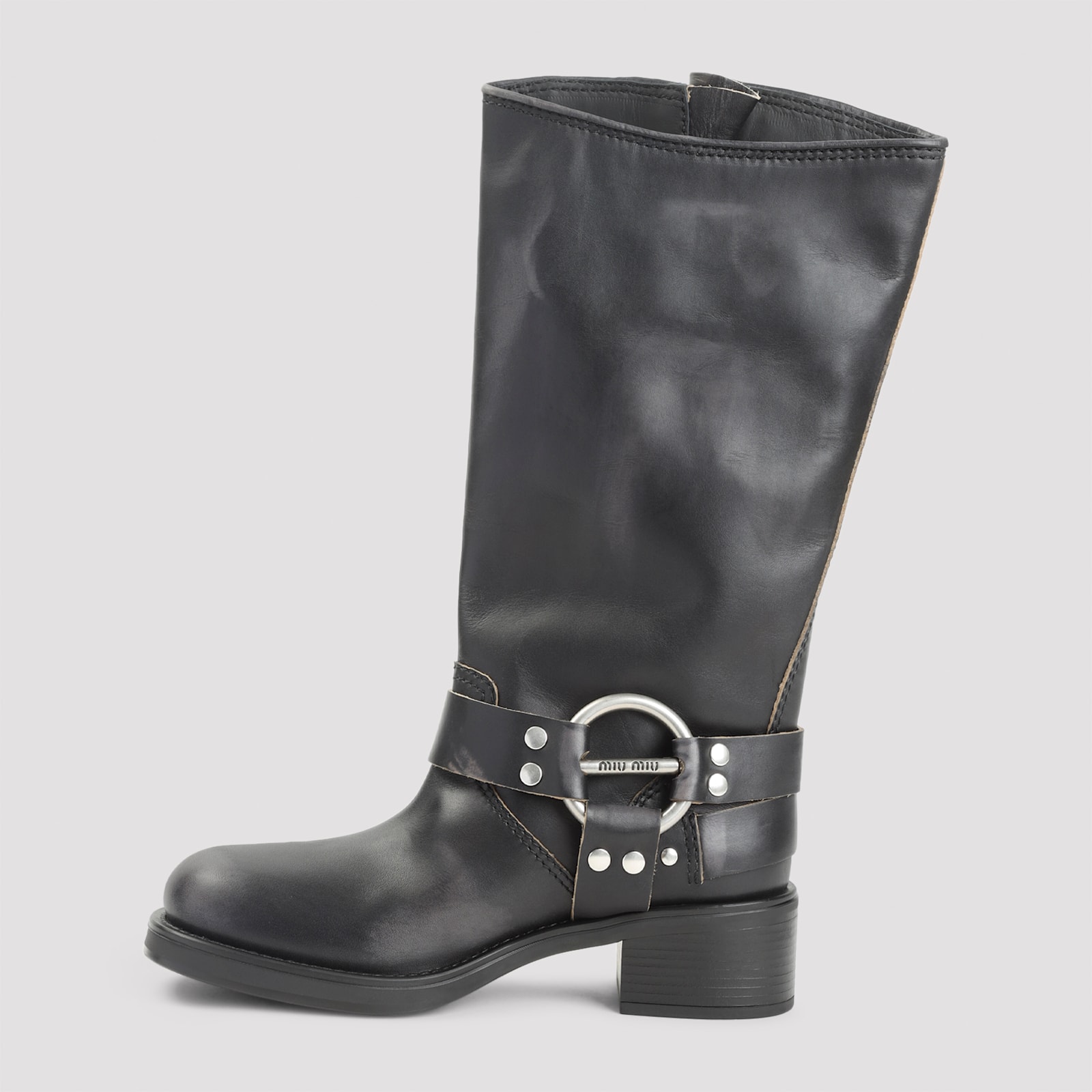 Miu Miu Boots Women In Gray
