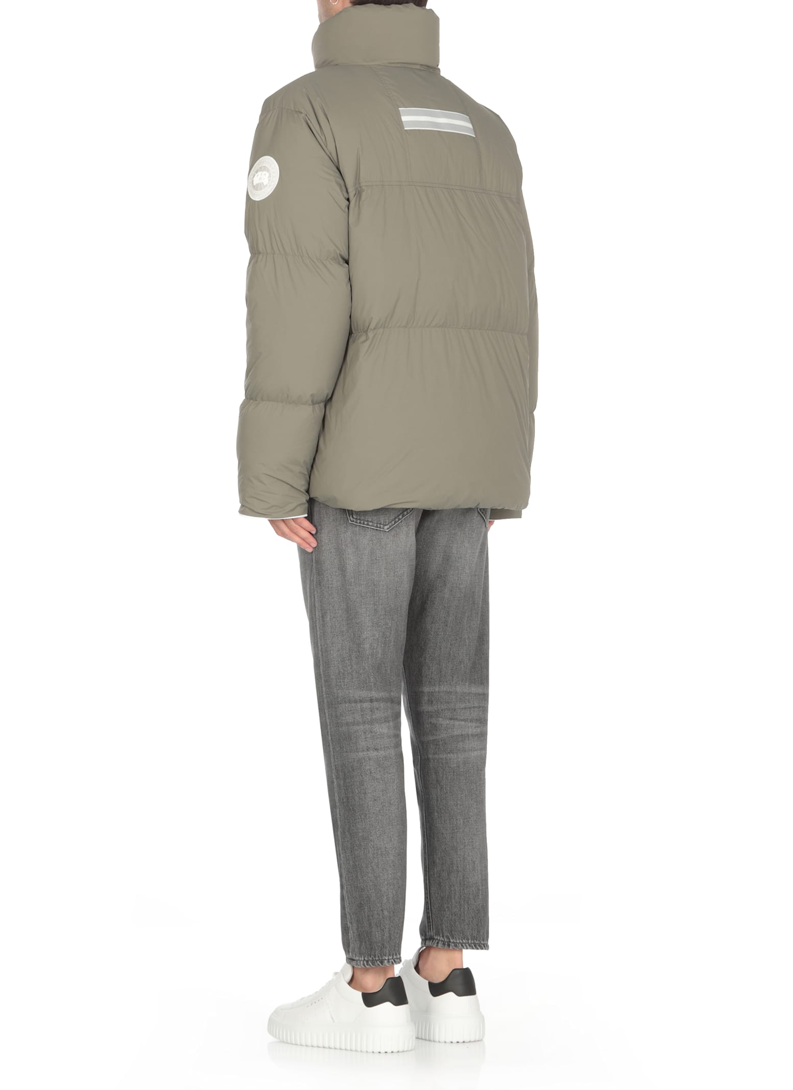 Shop Canada Goose Lawrence Puffer Down Jacket In Green