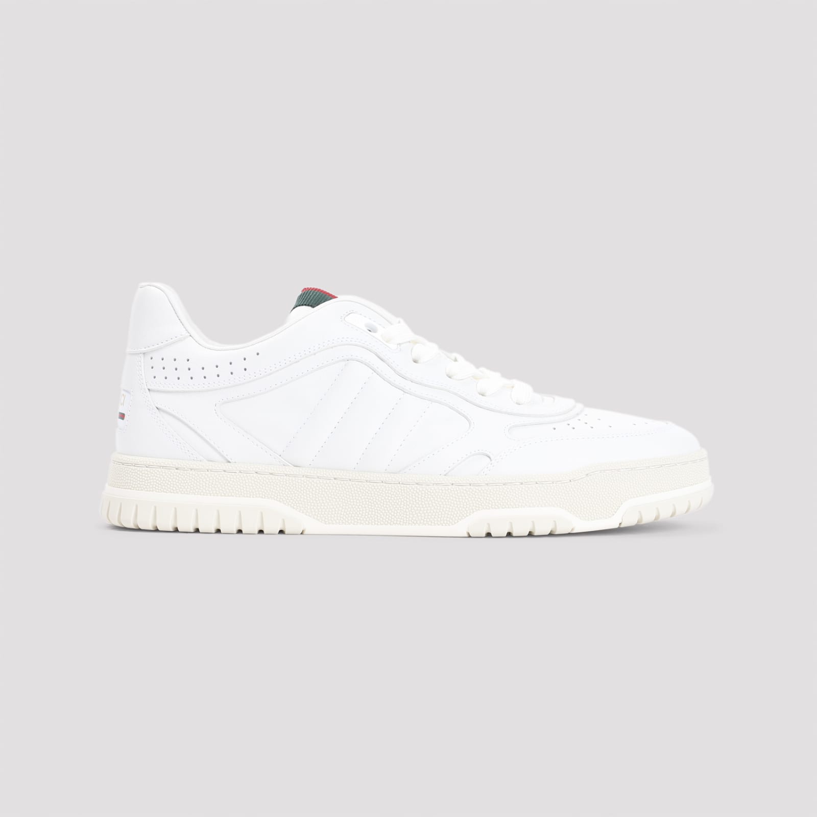 Shop Gucci Re-web Trainers In Great White