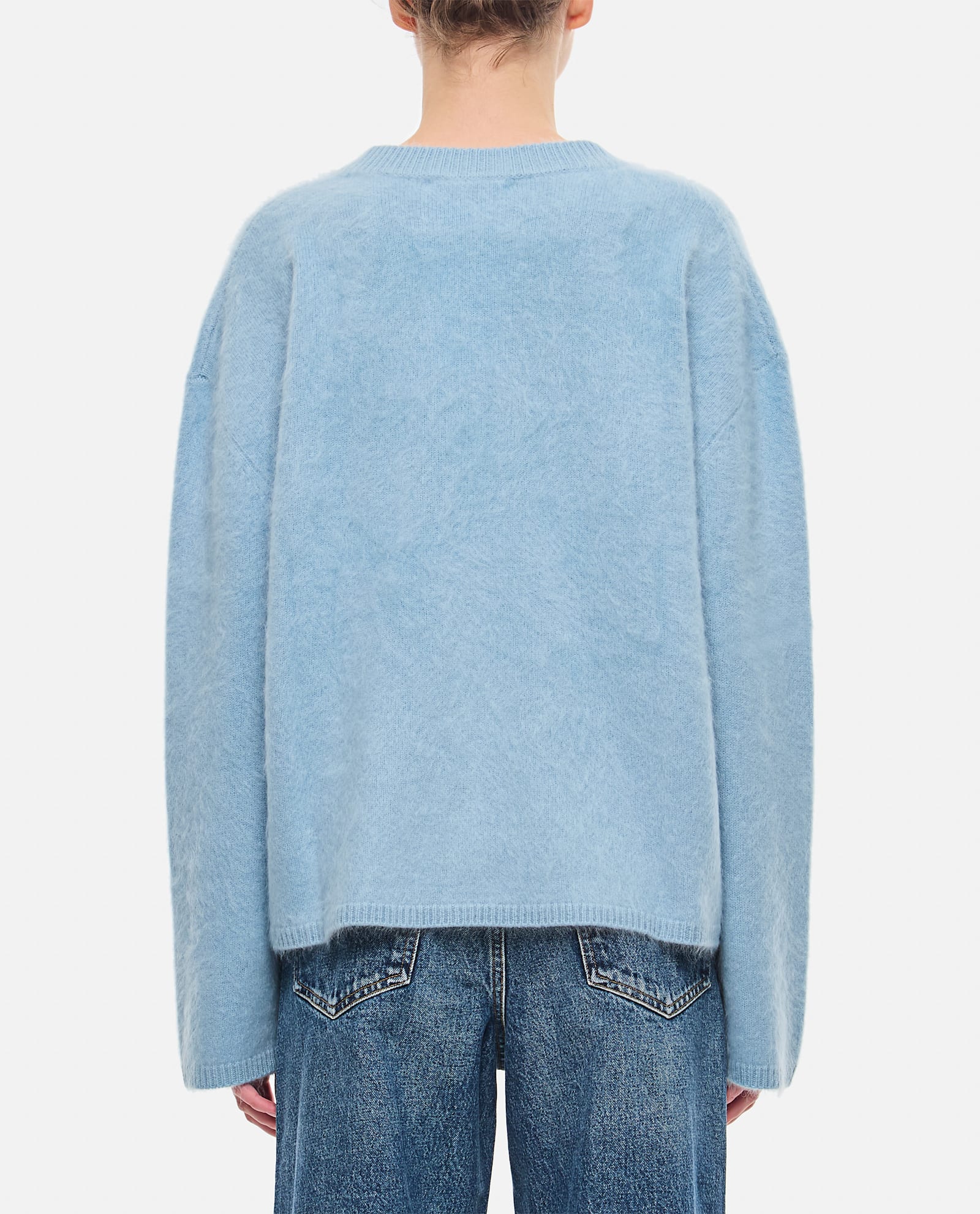 Shop Lisa Yang Natalia Cashmere Sweater In Blue