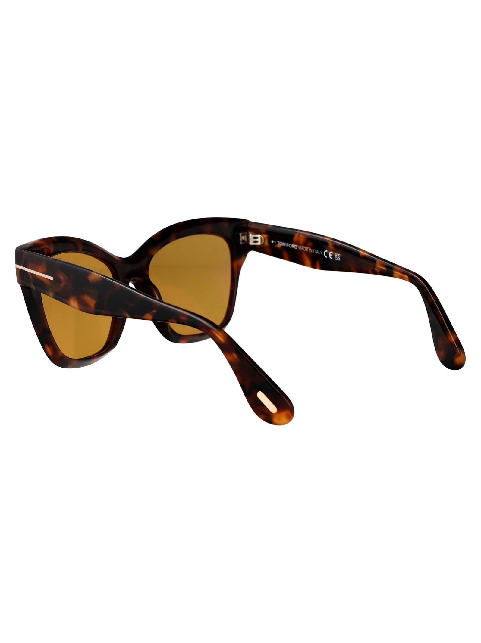Tom Ford Full Frame Sunglasses In Avana Scura / Marrone