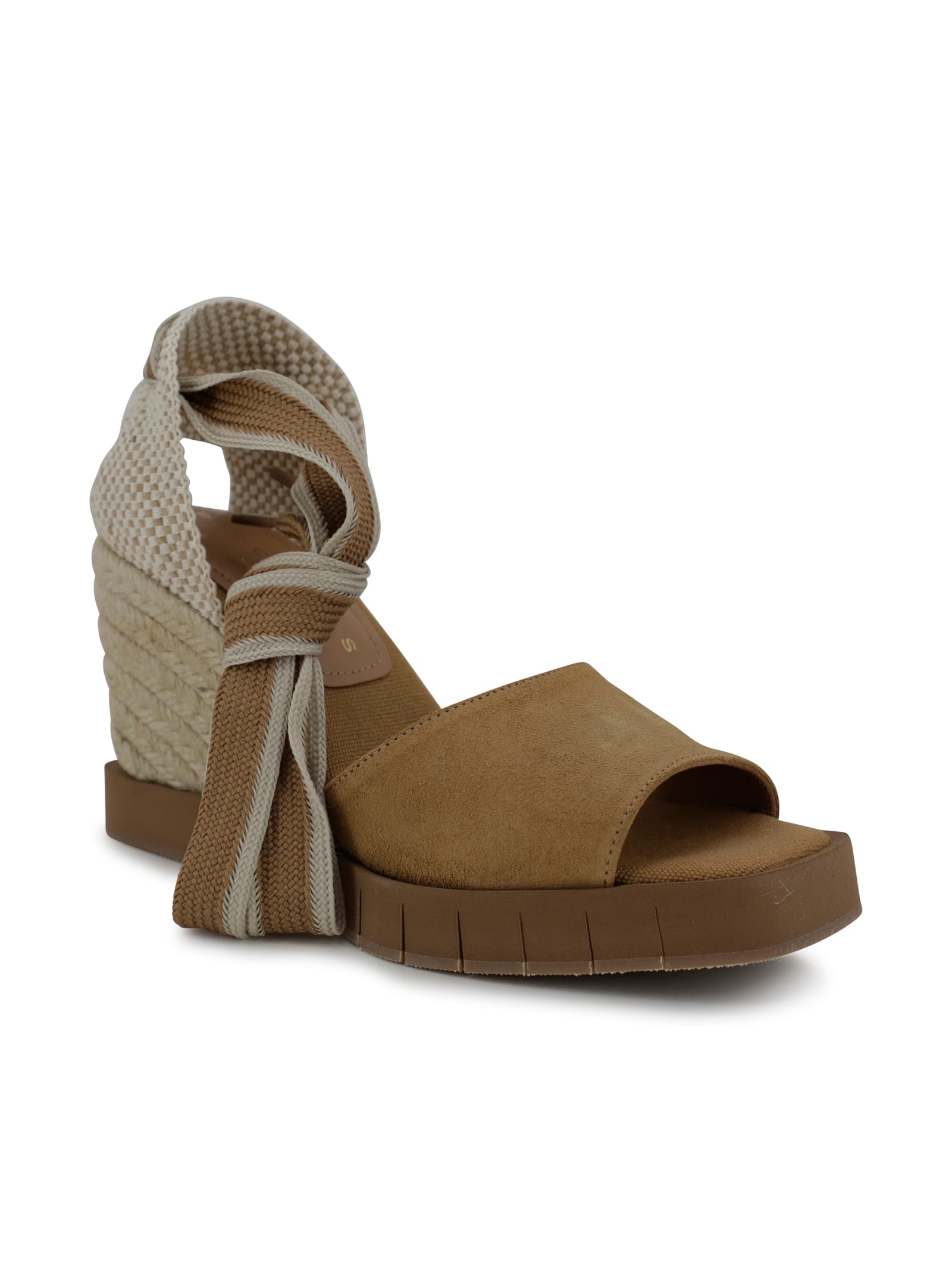Paloma Barceló Open-toed Sandals In Brown