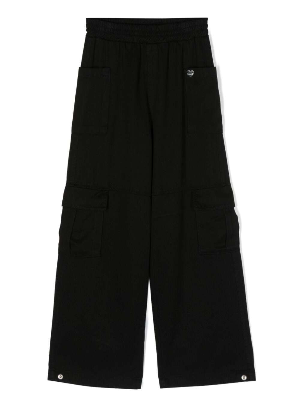 Monnalisa Cargo Fliud In Black