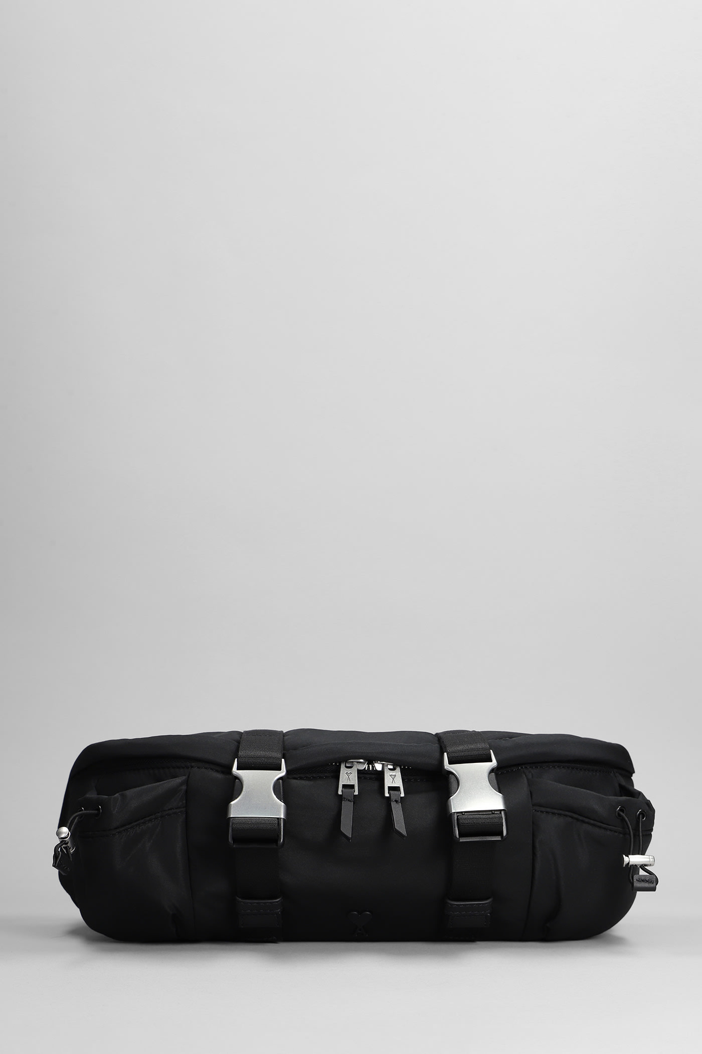 Waist Bag In Black Nylon