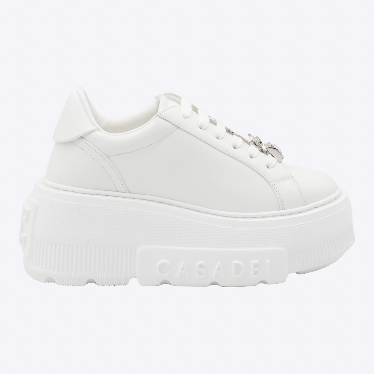 White Leather Sneakers