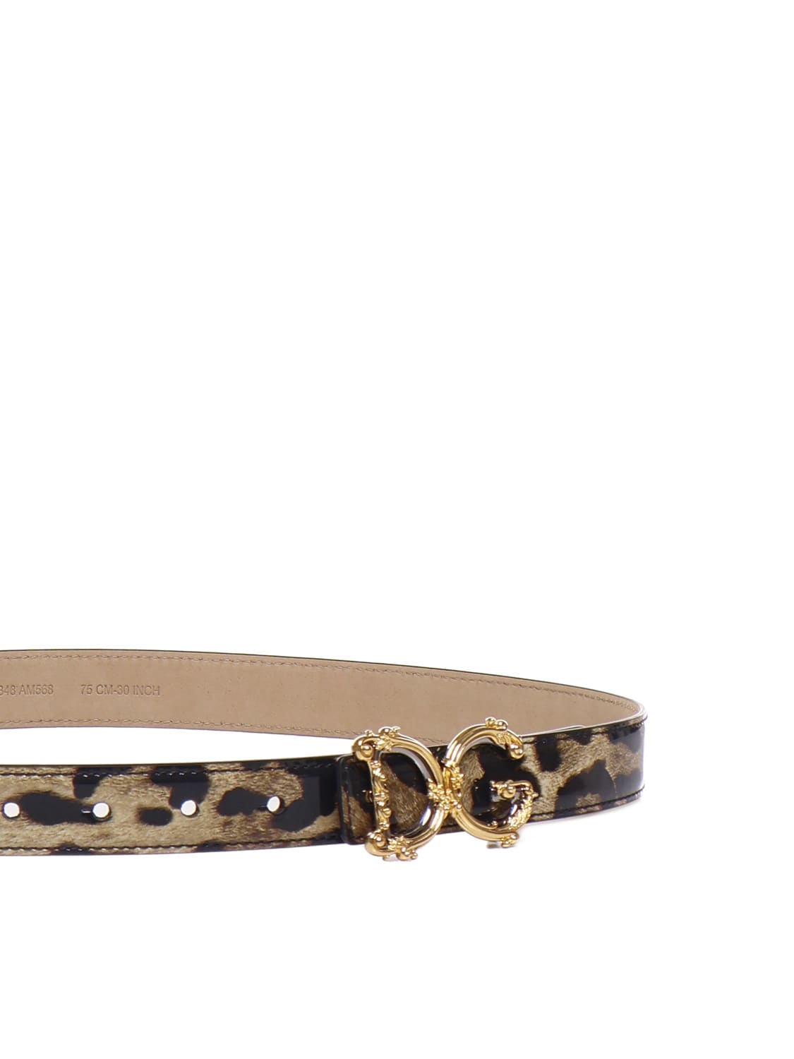 Shop Dolce & Gabbana Dg Girls Belt In Leo