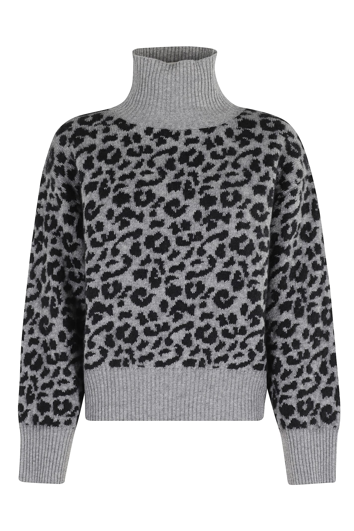 Maglia Maculata Collo Alto
