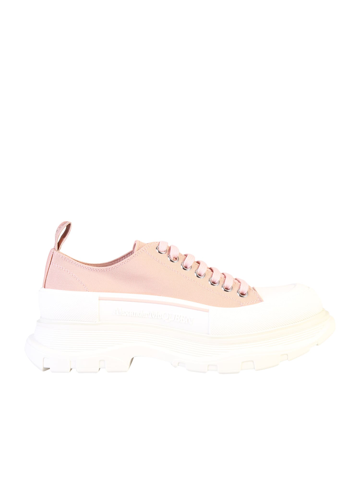 Buy Alexander McQueen Tread Slick Lace-up Sneakers online, shop Alexander McQueen shoes with free shipping