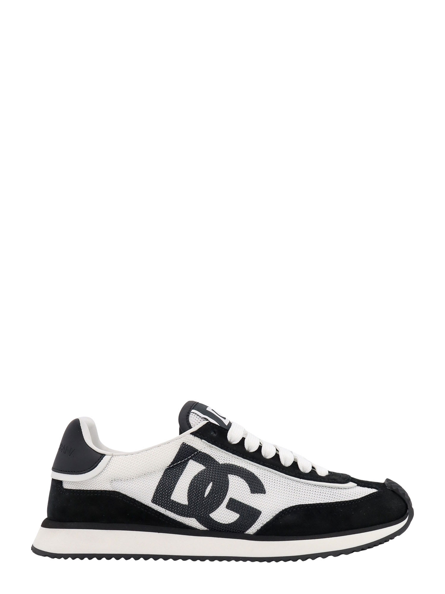 Shop Dolce & Gabbana Dg Cushion Sneakers In Black