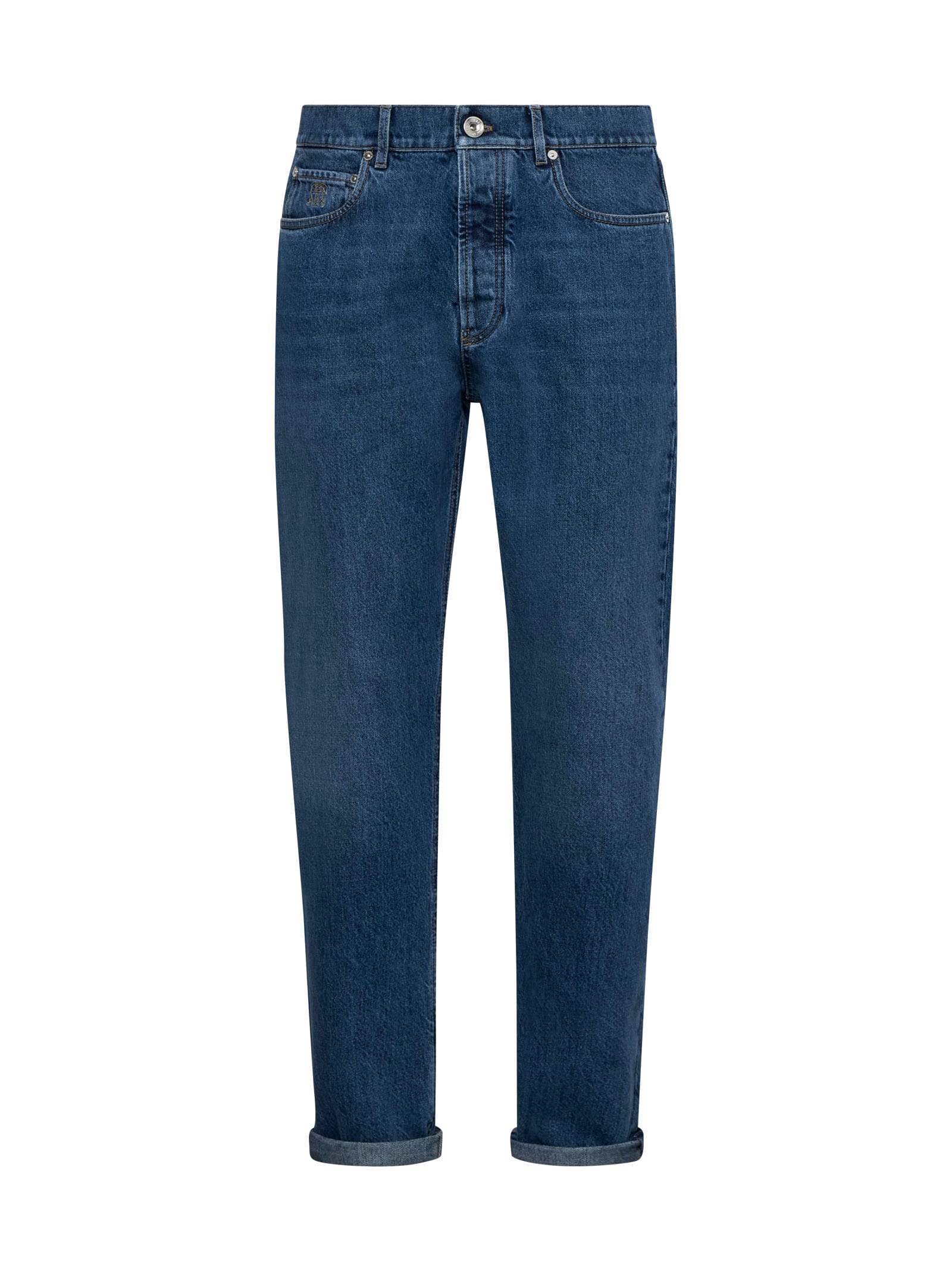 Shop Brunello Cucinelli Jeans In Blue