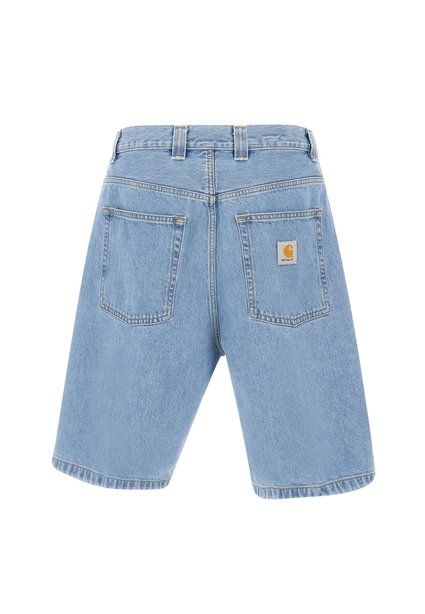 Shop Carhartt Landon Short Shorts In Stone Washed