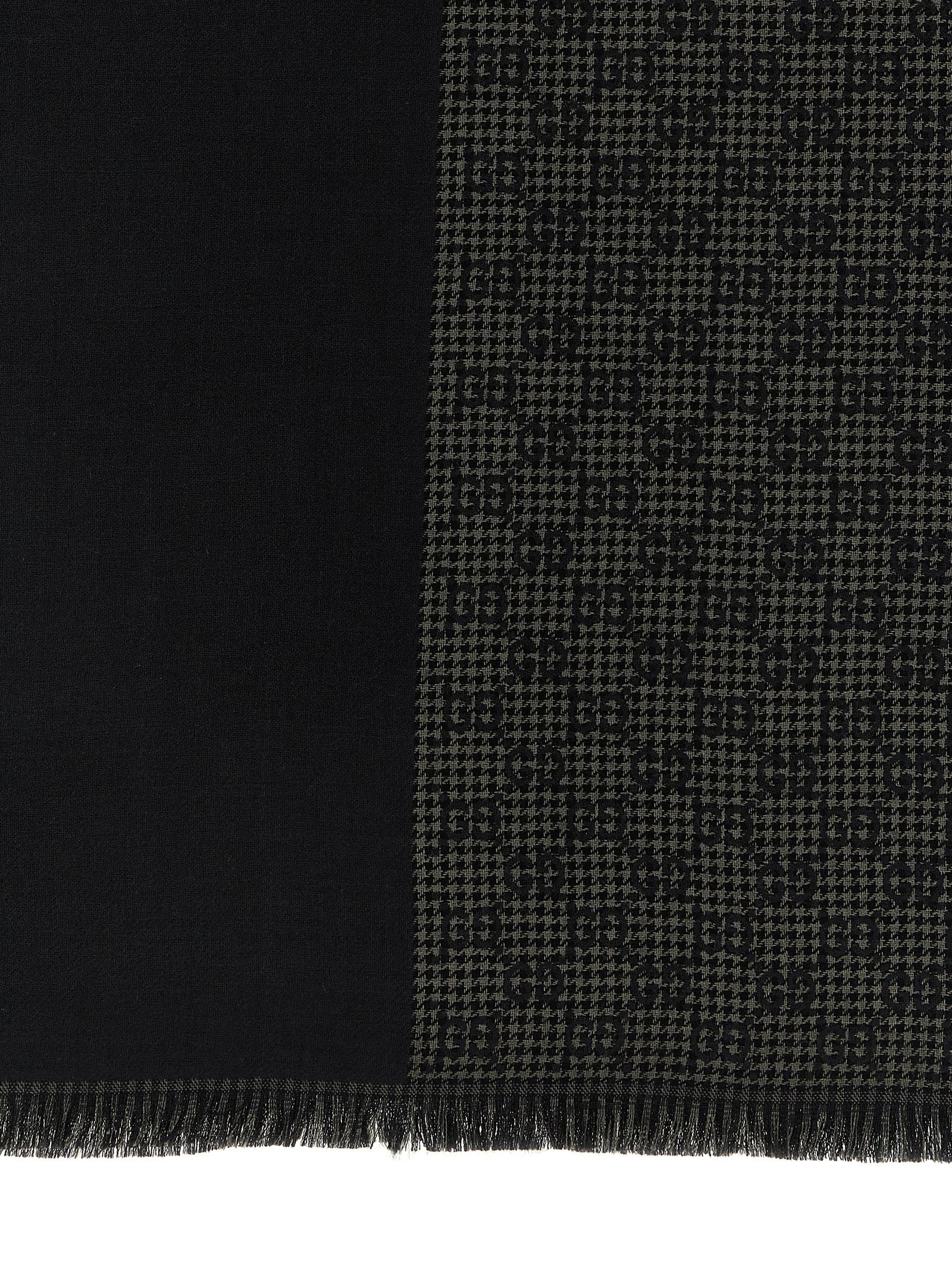 Gucci Wool Silk Scarf Scarves And Foulards Multicolor In Multi