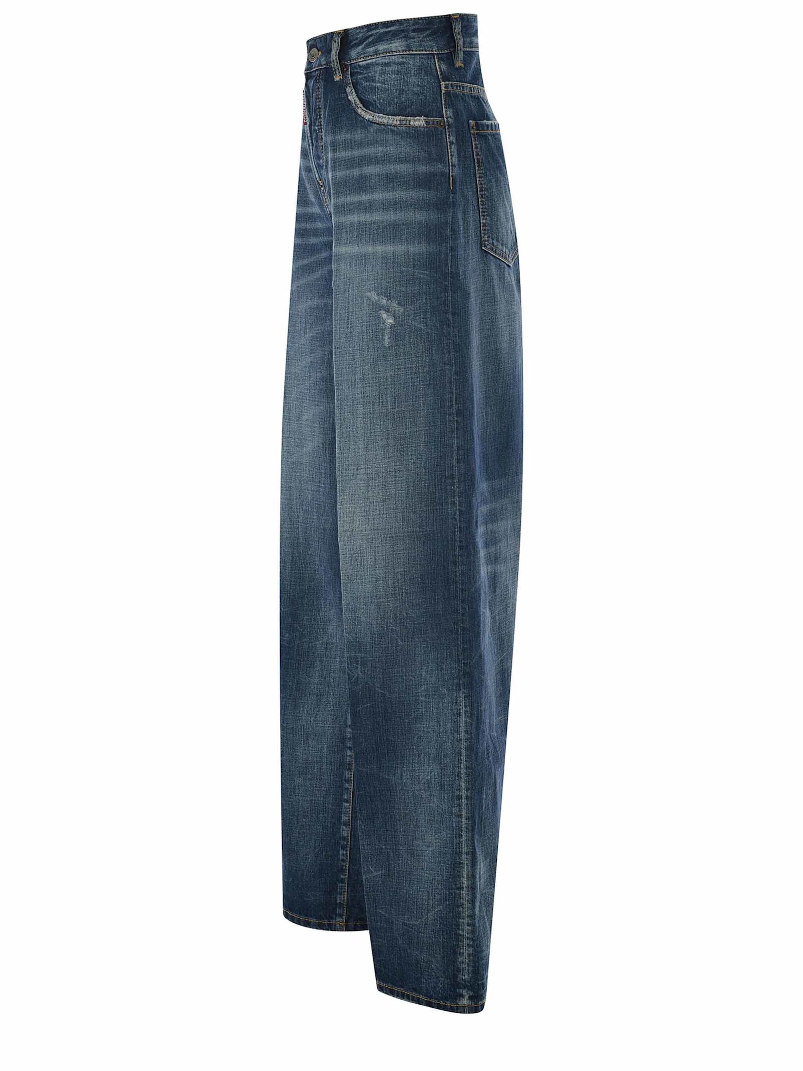 Dsquared2 Jeans Traveller Jean In Denim In Denim Azzurro