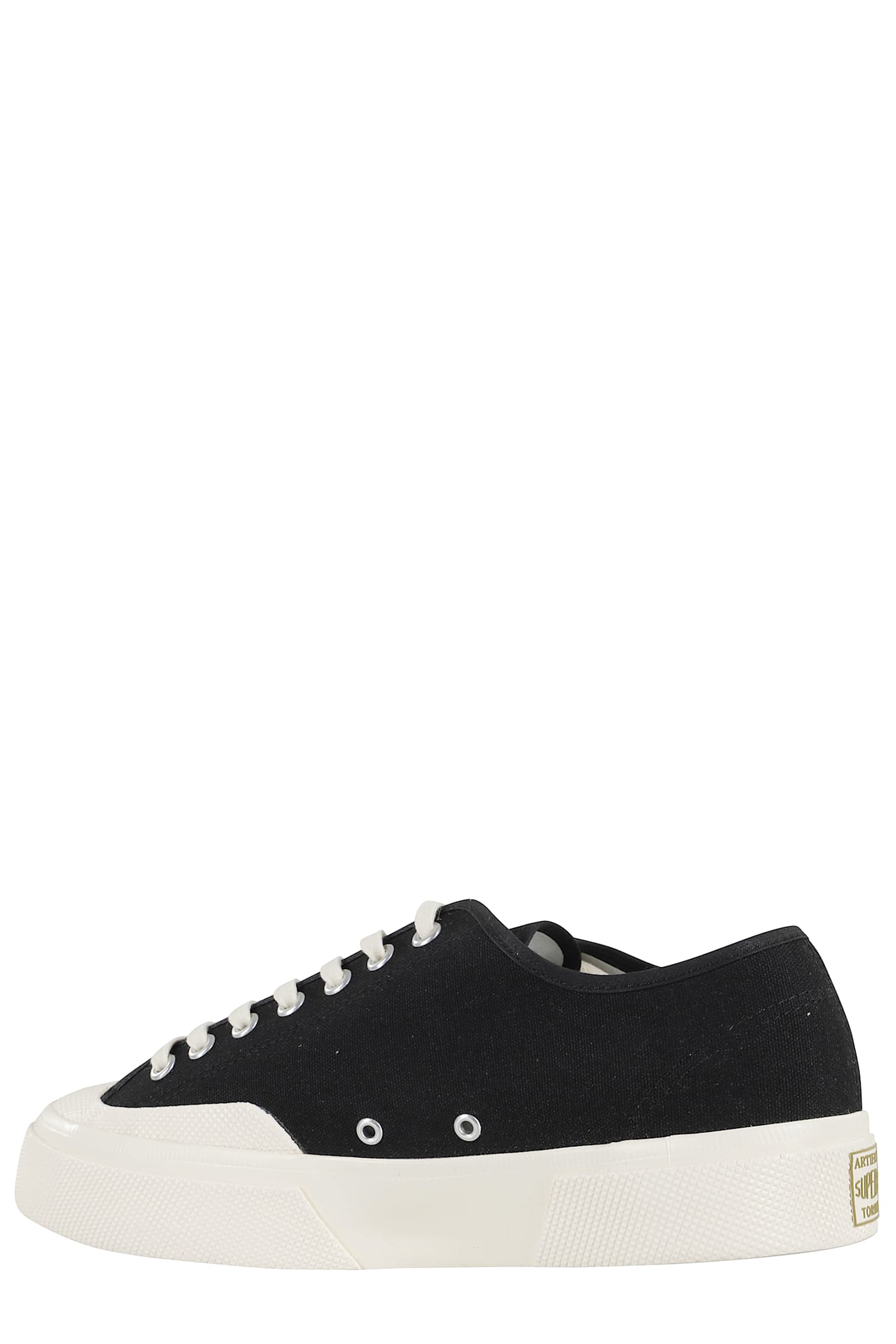 Superga Brokentwill Sneakers In Black
