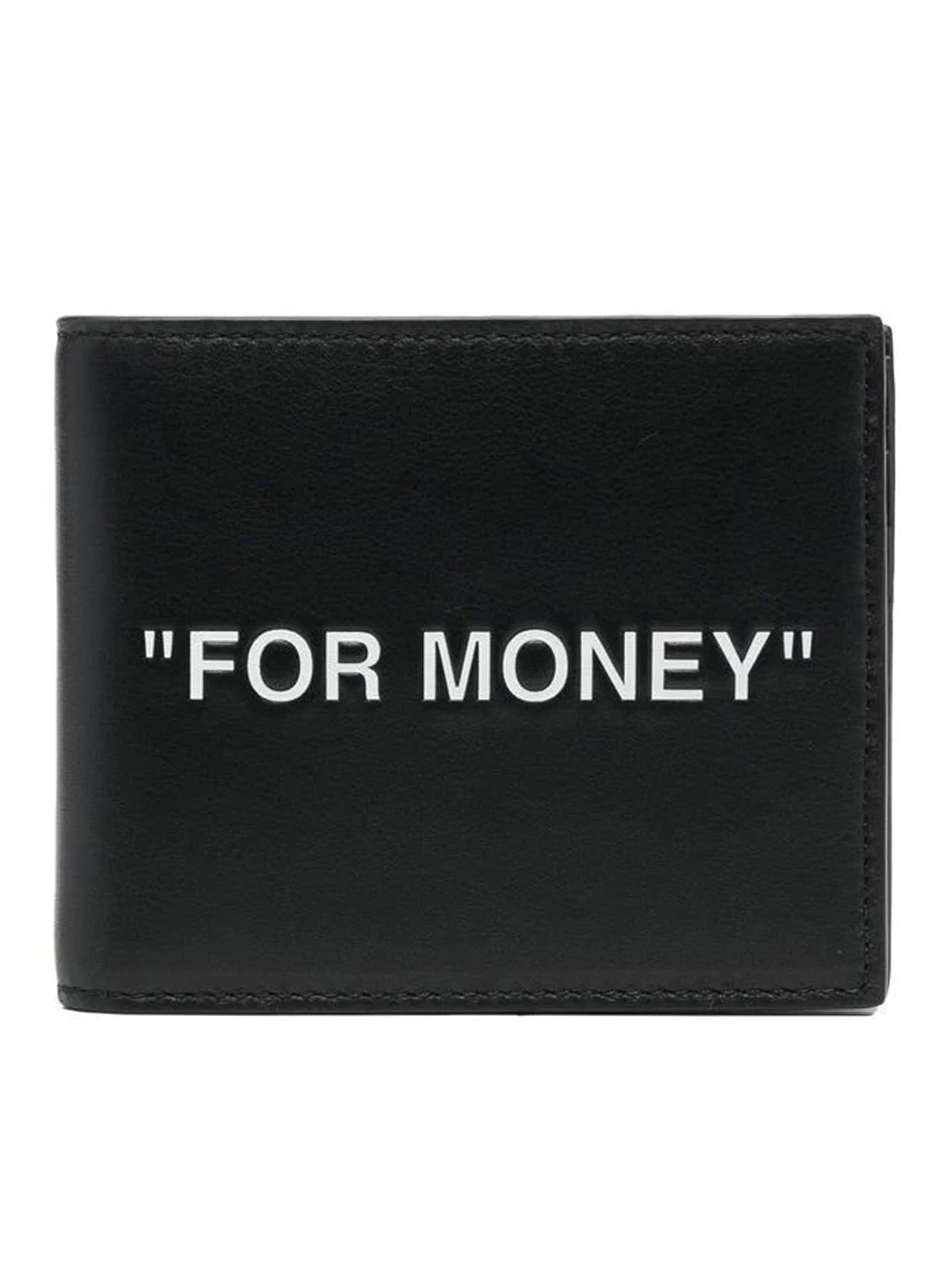 OFF WHITE Quote wallet FOR CARDS