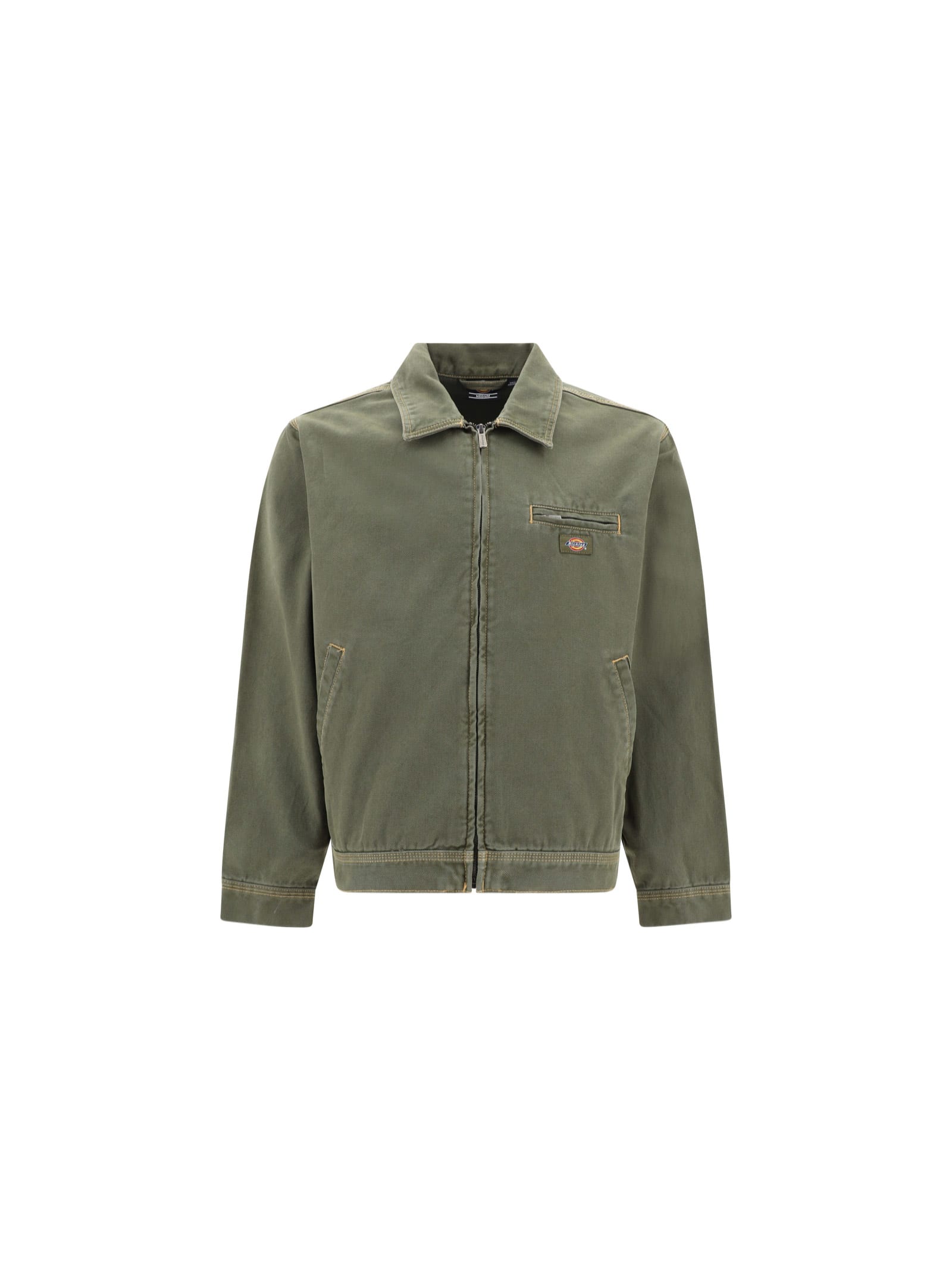 Dickies Madras Jacket In Sw Military Grn