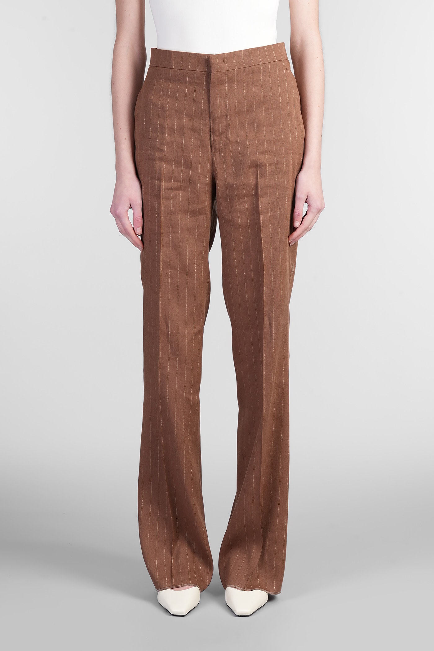 Tagliatore T-parigi10bad In Brown Silk