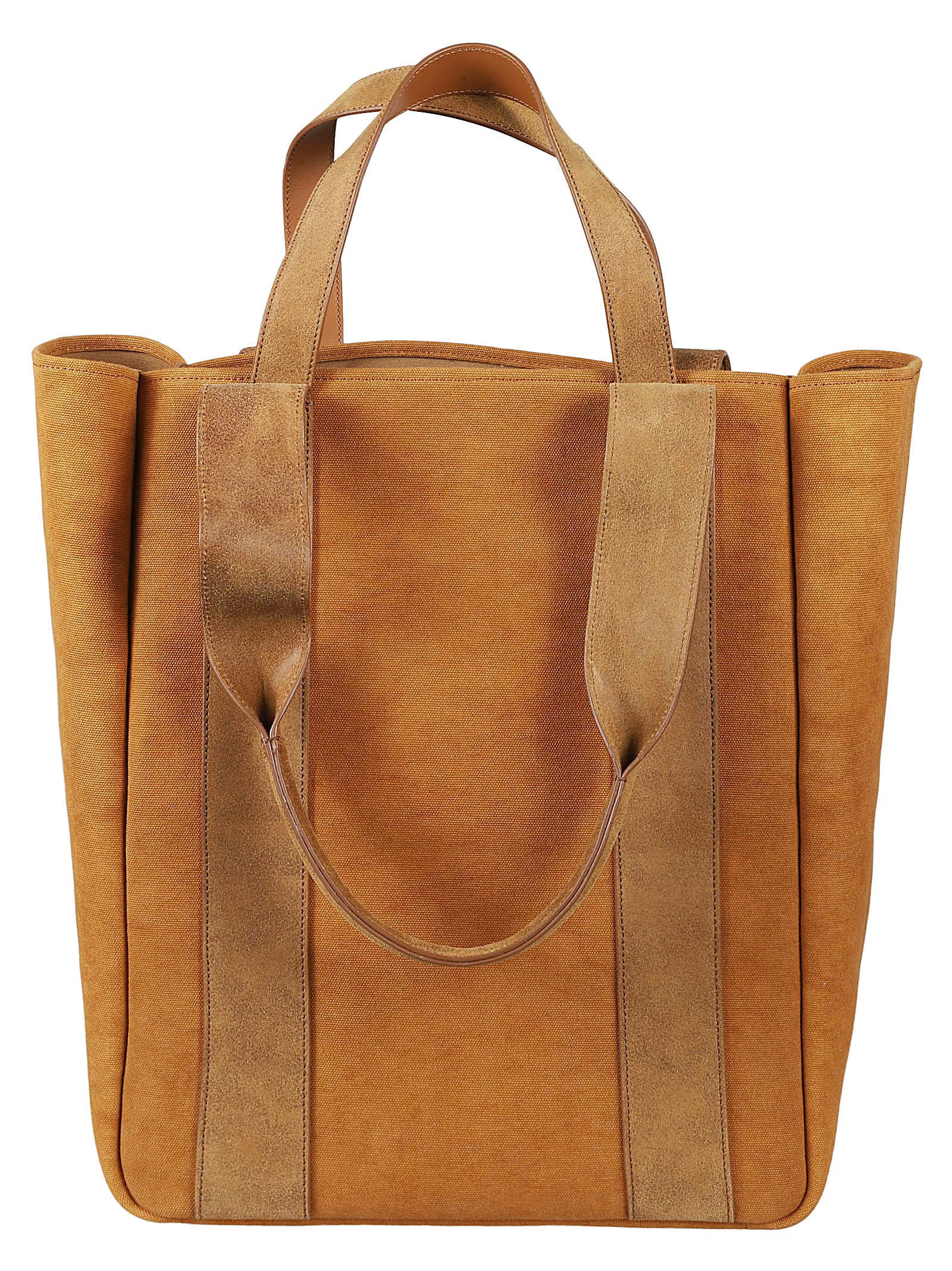 Shop Jw Anderson Workwear Cabas Tote Bag In Caramel