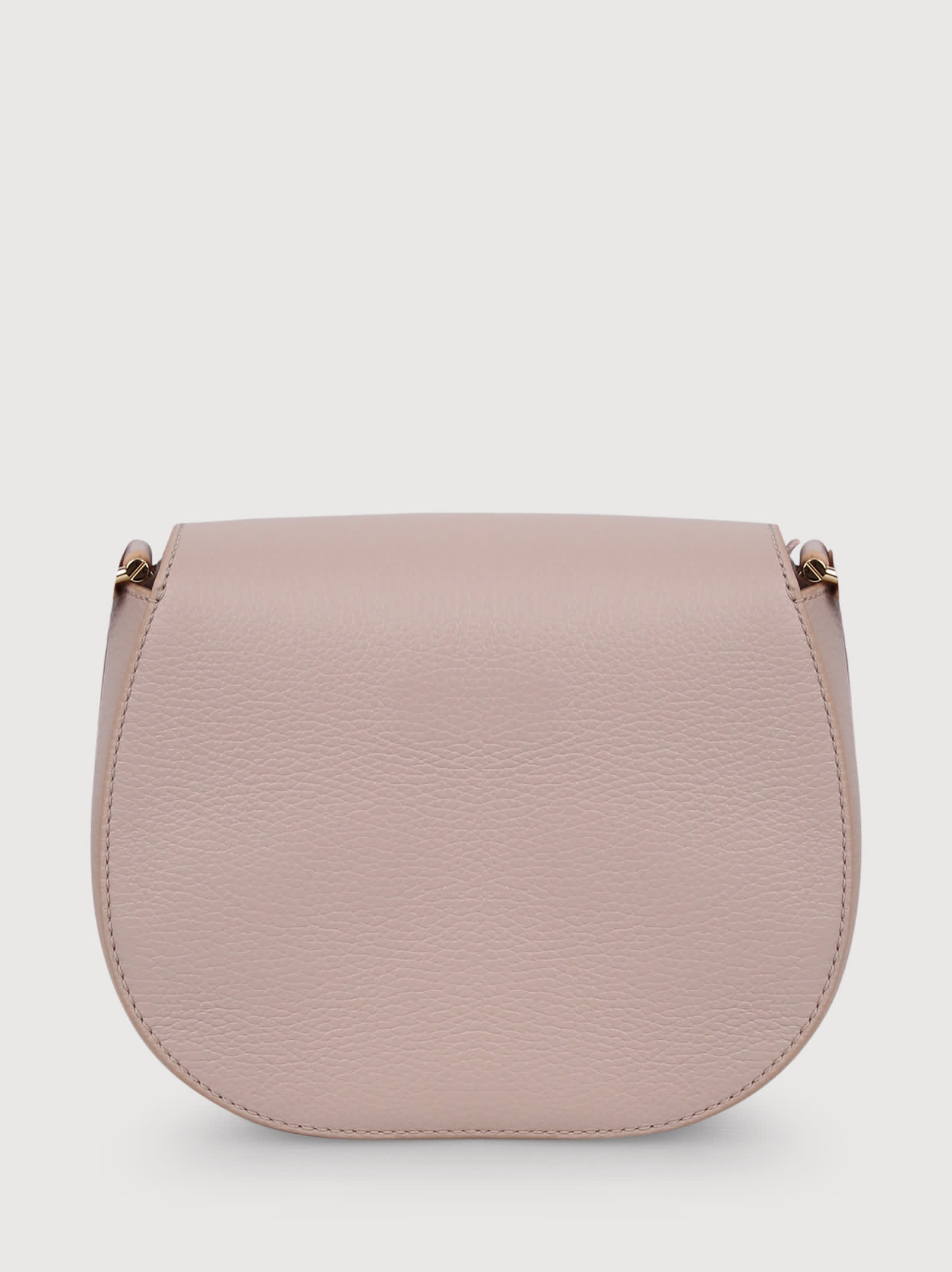 Shop Coccinelle Eclyps Grained Leather Shoulder Bag